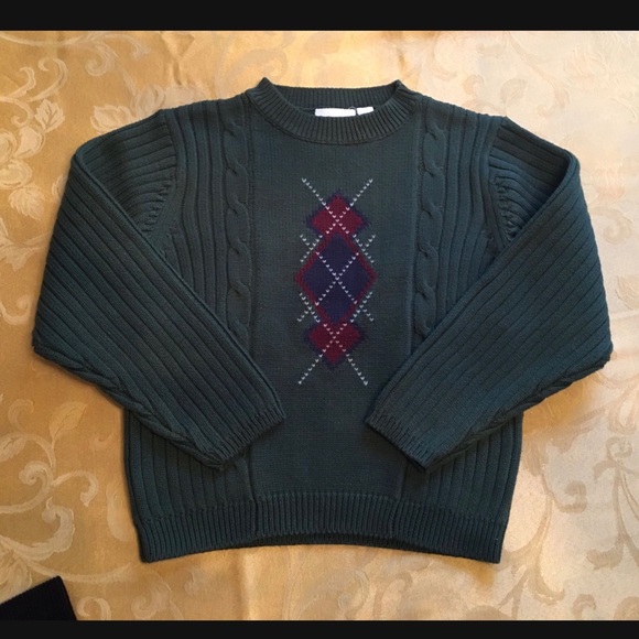 NWT SONOMA 3 Pieces Set: 1 Pants +2 Sweaters Boys Sz 5-6 - Picture 4 of 10